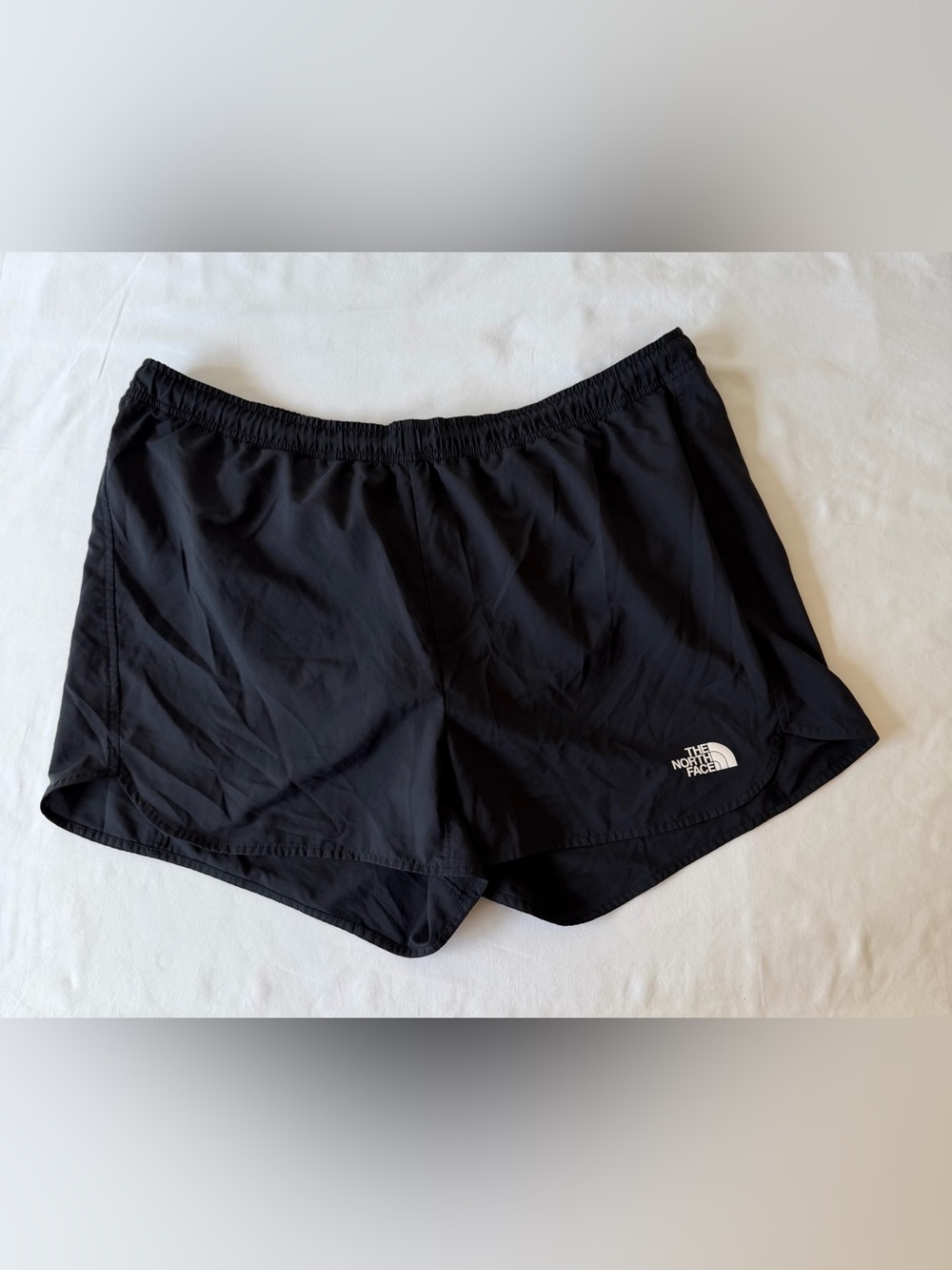 The North Face Black Athletic Shorts w/ Drawstring & Liner Women’s Size XL